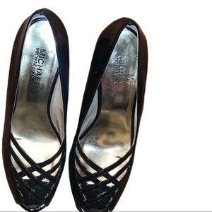 Michael Michael Kors Black Leather Shoes Size 6 M